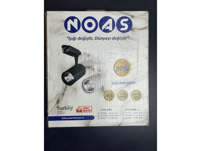 NOAS LED spot armatür 30 watt 2400 lümen modern ışık