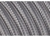 2x0,75mm2 Gümüş Tekstil Kablo